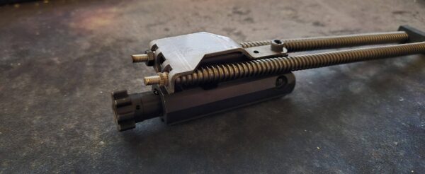 Hybrid Cut and Assembled sled with BCG